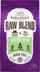 Stella & Chewy's Poultry Flavored Raw Blend Cage Free Recipe Dry Cat Food, 10-lb bag