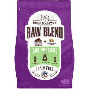 Stella & Chewy's Poultry Flavored Raw Blend Cage Free Recipe Dry Cat Food, 2.5-lb bag