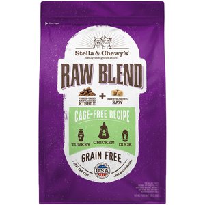Stella & Chewy's Poultry Flavored Raw Blend Cage Free Recipe Dry Cat Food, 5-lb bag