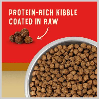 Show full view: Stella & Chewy's Puppy Prairie Recipe Wild Red Raw Coated High Protein Wholesome Grains Dry Dog Food, 3.5-lb bag slide 4 of 11