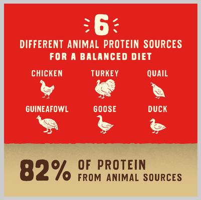 Show full view: Stella & Chewy's Puppy Prairie Recipe Wild Red Raw Coated High Protein Wholesome Grains Dry Dog Food, 3.5-lb bag slide 7 of 11