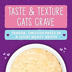 Stella & Chewy's Purrfect Pate Chicken & Salmon Flavored Pate Wet Cat Food, 2.8-oz can, case of 24 slide 2 of 8