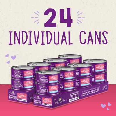 Show full view: Stella & Chewy's Purrfect Pate Tuna & Pumpkin Flavored Pate Wet Cat Food, 2.8-oz can, case of 24 slide 6 of 9