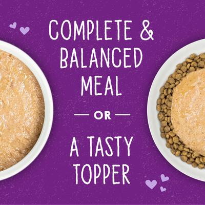 Show full view: Stella & Chewy's Purrfect Pate Tuna & Pumpkin Flavored Pate Wet Cat Food, 2.8-oz can, case of 24 slide 7 of 9