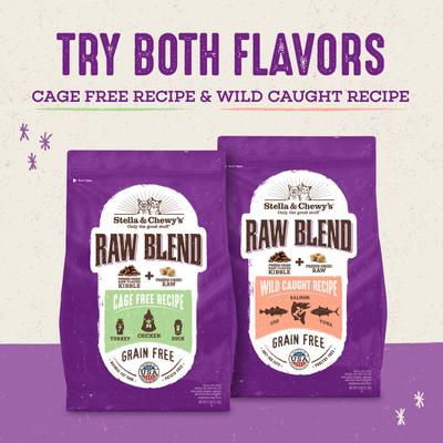 Show full view: Stella & Chewy's Raw Blend Wild Caught Recipe Dry Cat Food, 2.5-lb bag slide 9 of 10