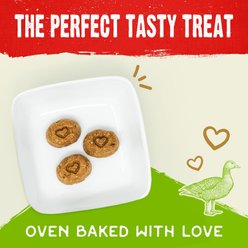 Stella & Chewy's Raw Coated Biscuits Cage-Free Duck Recipe Freeze-Dried Grain-Free Dog Treats, 9-oz bag slide 2 of 7