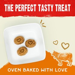 Stella & Chewy's Raw Coated Biscuits Grass-Fed Beef Recipe Freeze-Dried Grain-Free Dog Treats, 9-oz bag slide 2 of 7