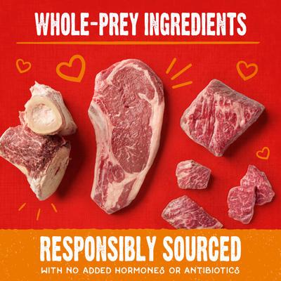 Show full view: Stella & Chewy's Raw Coated Biscuits Grass-Fed Beef Recipe Freeze-Dried Grain-Free Dog Treats, 9-oz bag slide 6 of 9