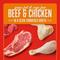 Show in main carousel: Stella & Chewy's Stella’s Shredrs Grass Fed & Cage Free Beef & Chicken Recipe in Broth Adult Wet Dog Food, 2.8-oz pouch, case of 24 slide 3 of 9