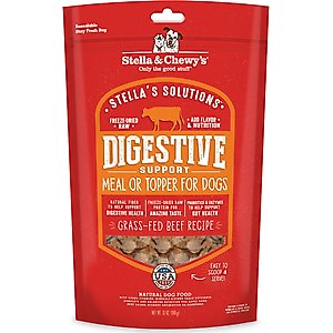 Stella & Chewy's Stella's Solutions Digestive Support Freeze-Dried Raw Grass-Fed Beef Dinner Morsels Dog Food, 13-oz bag