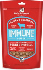 Stella & Chewy's Stella's Solutions Immune Support Freeze-Dried Raw Grass-Fed Lamb Dinner Morsels Dog Food, 13-oz bag