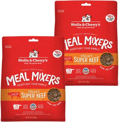 STELLA & CHEWY'S Stella's Super Beef Meal Mixers Freeze-Dried Raw