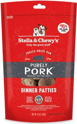 Show full view: Stella & Chewy's Stella's Super Beef + Purely Pork Dinner Patties Freeze-Dried Dog Food slide 6 of 9