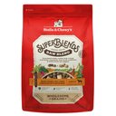 Stella & Chewy's SuperBlends Raw Blend Wholesome Grains Grass-Fed Beef, Beef Liver & Lamb Recipe with Superfoods Dry Dog Food, 21-lb bag