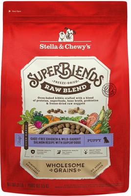 STELLA CHEWY'S SuperBlends Raw Blend Wholesome Grains Puppy Cage