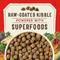 Show in main carousel: Stella & Chewy's SuperBlends Raw Coated Wholesome Grains Cage-Free Chicken & Duck Recipe with Superfoods Dry Dog Food, 3.5-lb bag slide 3 of 11