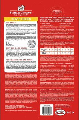 Show full view: Stella & Chewy's Surf 'N Turf + Chicken Dinner Patties Freeze-Dried Dog Food slide 3 of 10