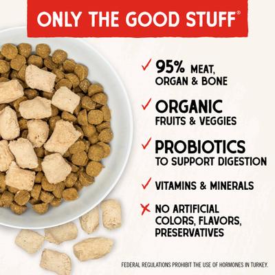 Show full view: Stella & Chewy's Tantalizing Turkey Meal Mixers Freeze-Dried Raw Dog Food Topper, 1-oz bag slide 4 of 14