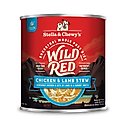 Stella & Chewy's Wild Red Grain-Free Chicken & Lamb Stew Wet Dog Food, 10-oz can, case of 6
