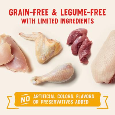 Show full view: Stella & Chewy's Wild Red Jerky Nuggets Chicken & Duck Recipe Grain-Free Dog Treats, 6-oz bag slide 8 of 10