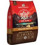 Stella & Chewy's Wild Red Raw Blend Kibble Grain-Free Prairie Recipe Dry Dog Food, 21-lb bag