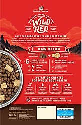 Stella & Chewy's Wild Red Raw Blend Kibble Grain-Free Prairie Recipe Dry Dog Food, 21-lb bag slide 2 of 9