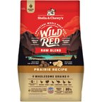 Stella & Chewy's Wild Red Raw Blend Kibble Wholesome Grains Prairie Recipe Dry Dog Food, 3.5-lb bag
