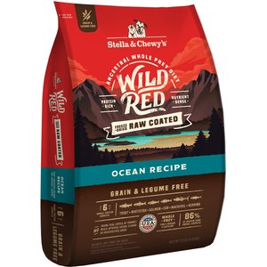 Stella & Chewy's Wild Red Raw Coated Kibble Grain-Free Red Meat Recipe Dry Dog Food