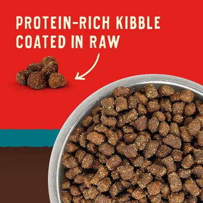 Show full view: Stella & Chewy's Wild Red Raw Coated Kibble Grain-Free Ocean Recipe Dry Dog Food, 3.5-lb bag slide 4 of 12