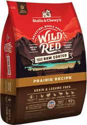 Stella & Chewy's Wild Red Raw Coated Kibble Grain-Free Prairie Recipe Dry Dog Food, 21-lb bag