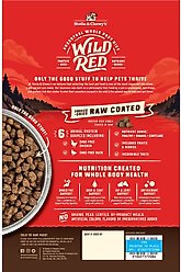 Stella & Chewy's Wild Red Raw Coated Kibble Grain-Free Prairie Recipe Dry Dog Food, 21-lb bag slide 2 of 9