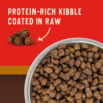 Show full view: Stella & Chewy's Wild Red Raw Coated Kibble Grain-Free Prairie Recipe Dry Dog Food, 3.5-lb bag slide 4 of 12