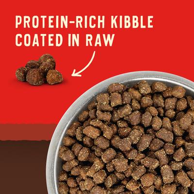 Show full view: Stella & Chewy's Wild Red Raw Coated Kibble Grain-Free Red Meat Recipe Dry Dog Food, 3.5-lb bag slide 4 of 12