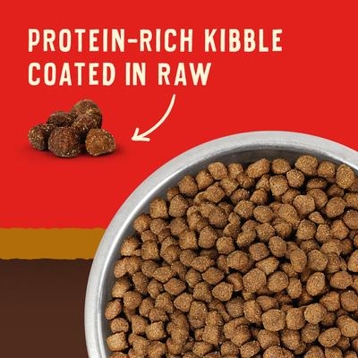 Show full view: Stella & Chewy's Wild Red Raw Coated Kibble Puppy Grain-Free Prairie Recipe Dry Dog Food, 3.5-lb bag slide 4 of 12