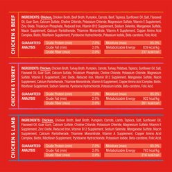 Stella & Chewy's Wild Red Variety Pack Grain-Free Wet Dog Food, 10-oz can, case of 3 slide 2 of 7