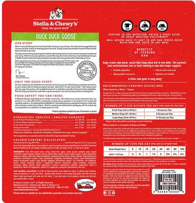 Show full view: Stella & Chewy's Wild Red Variety Pack Wet Food + Duck Duck Goose Meal Mixers Freeze-Dried Dog Food Topper  slide 3 of 9