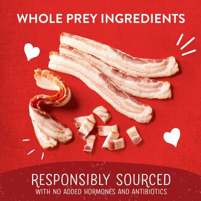 Show full view: Stella & Chewy's Wild Weenies Bac'n Me Crazy Recipe Freeze-Dried Raw Dog Treats, 11-oz bag slide 6 of 10