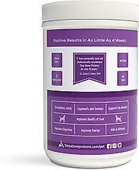 Step Above Proteins Natural Pork Collagen Gelatin Protein Dog Supplement, 26-oz bottle slide 2 of 5