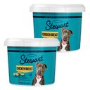 Stewart Beef Liver Freeze-Dried Raw Dog Treats, 21-oz tub, bundle of 2
