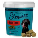 Stewart Beef Liver Single Ingredient Freeze-Dried Raw Dog Treats, 12-oz tub