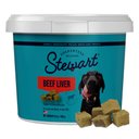 Stewart Beef Liver Single Ingredient Freeze-Dried Raw Dog Treats, 21-oz tub