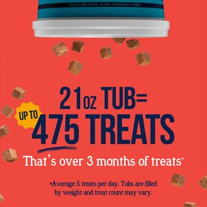Stewart Beef Liver Single Ingredient Freeze-Dried Raw Dog Treats, 21-oz tub