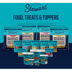 Stewart Beef Liver Single Ingredient Freeze-Dried Raw Dog Treats, 21-oz tub