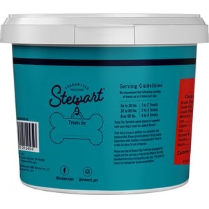 Stewart Beef Liver Single Ingredient Freeze-Dried Raw Dog Treats, 2-oz tub