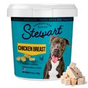 Stewart Chicken Breast Single Ingredient Freeze-Dried Raw Dog Treats, 11.5-oz tub