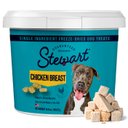 Stewart Chicken Breast Single Ingredient Freeze-Dried Raw Dog Treats, 14.8-oz tub