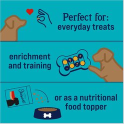 Stewart Chicken Liver + Beef Liver Freeze-Dried Dog Treats slide 2 of 9