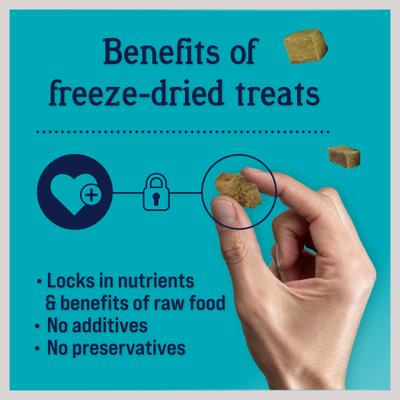 Show full view: Stewart Chicken Liver + Chicken Breast Freeze-Dried Dog Treats slide 4 of 10