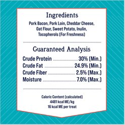 Stewart PuffPops Bacon & Cheese Recipe Freeze-Dried Dog Treats, 2.8-oz pouch slide 2 of 7