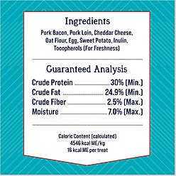 Stewart PuffPops Bacon, Egg & Cheese Recipe Freeze-Dried Dog Treats, 5.8-oz pouch slide 2 of 7